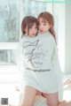 BoLoli 2017-04-07 Vol.042: Models Xia Mei Jiang (夏 美 酱) and Liu You Qi Sevenbaby (柳 侑 绮 Sevenbaby) (51 photos)